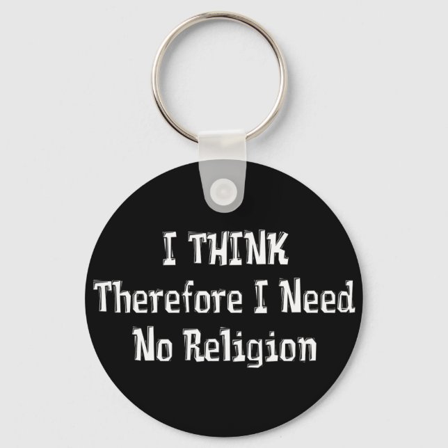 Llavero No se necesita la religión (Anverso)