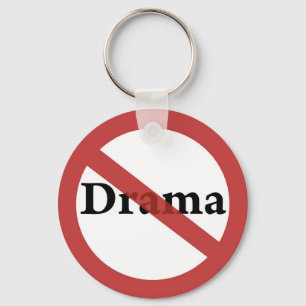 Llavero ¡No se permite un drama!