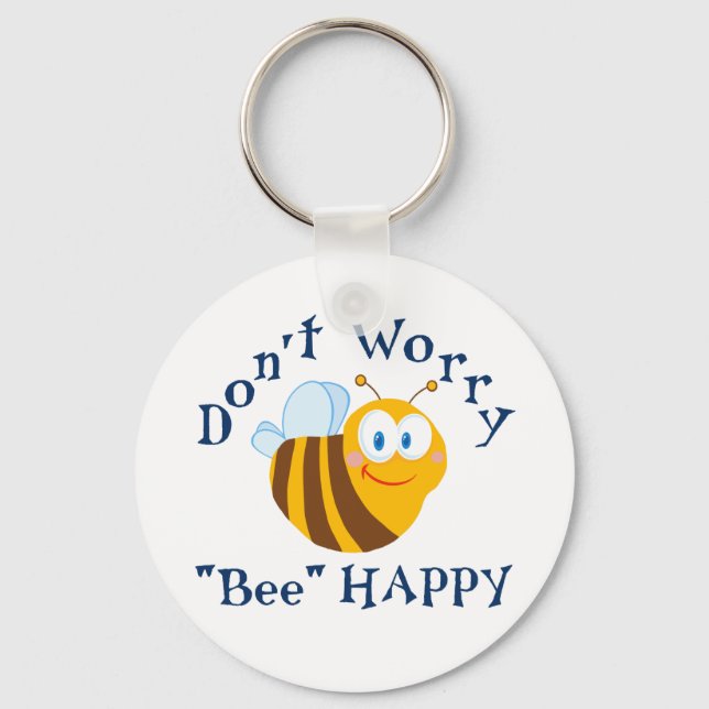 Llavero No se preocupe "Bee" Happy Key Chain (Anverso)