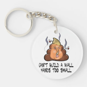Llavero No se puede construir una muralla muy pequeña cont