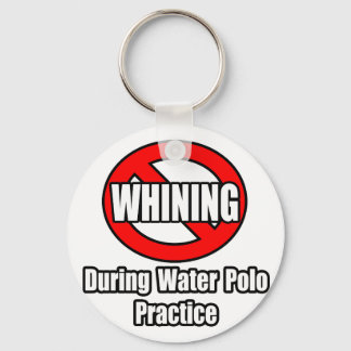 Llavero No se quejan durante la práctica del waterpolo