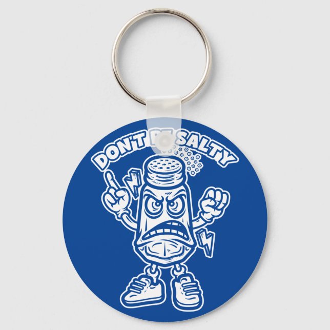 Llavero No seas salado, Ilustracion gracioso (Anverso)