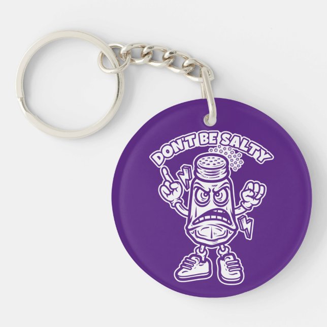 Llavero No seas salado, Ilustracion gracioso (Frente)