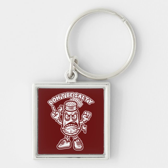 Llavero No seas salado, Ilustracion gracioso (Frente)