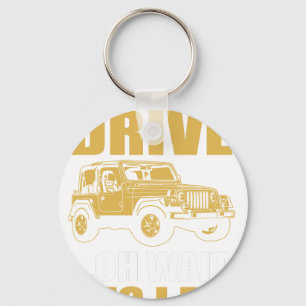 Llavero No siempre conduzco, oh espera, sí lo hago JEEP WR