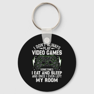 Llavero No Siempre Juego Videojuegos Chicos Gamer Divertid