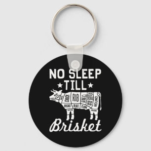 Llavero No Sleep Til Brisket - Funny Bbq Beef Gift