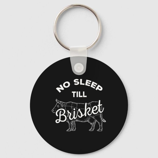Llavero No Sleep Til Brisket - Graciosa Bbq Bebe (Anverso)