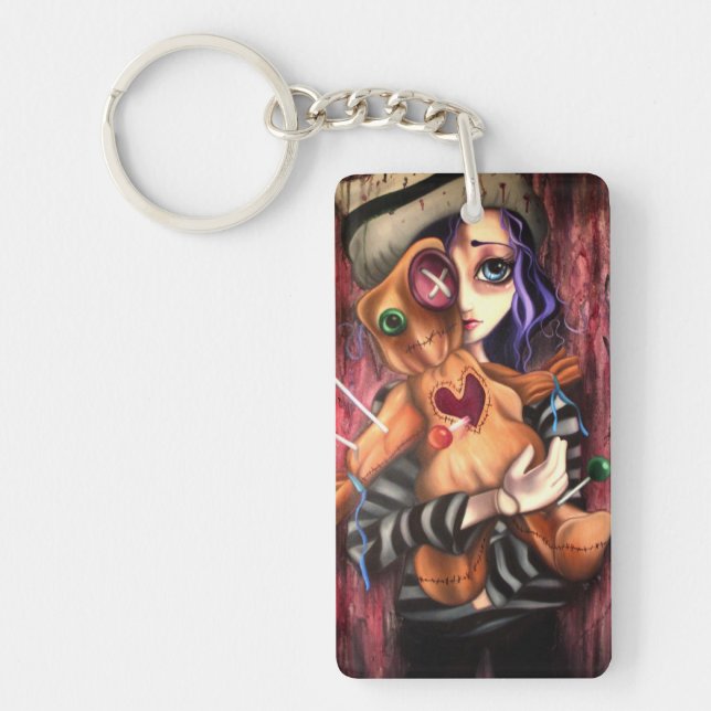 Llavero "No somos tan diferentes", cadena de kétychain (Frente)