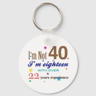 Llavero No soy 40 - regalo de cumpleaños divertido