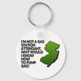 Llavero No soy empleado de una gasolinera. ¿Por qué iba a 