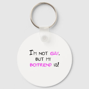 Llavero No soy gay, pero mi novio es