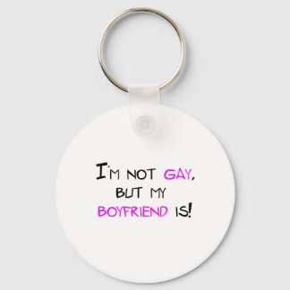 Llavero No soy gay, pero mi novio es