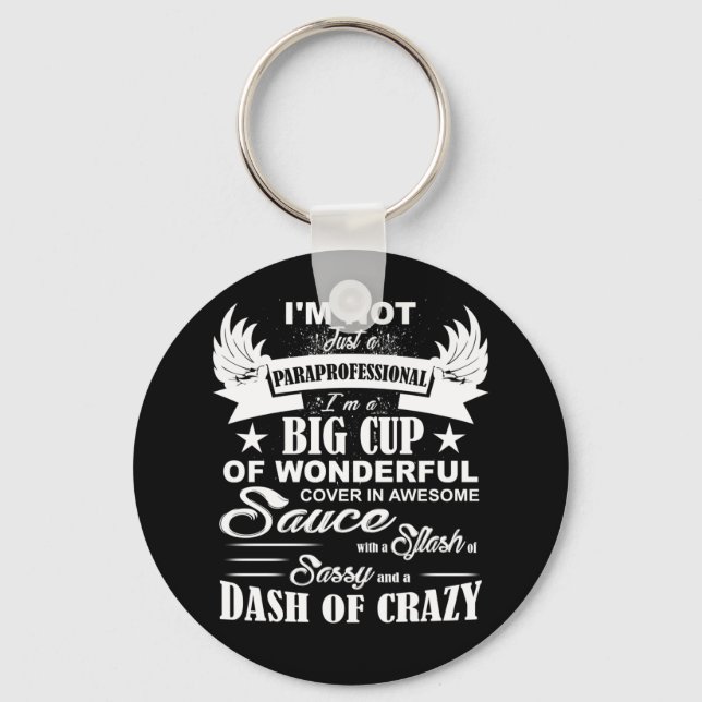 Llavero No soy sólo un Paraprofesional, soy un Gran Mundia (Anverso)