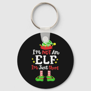 Llavero No soy un elfo Soy un pequeño Navidad gracioso