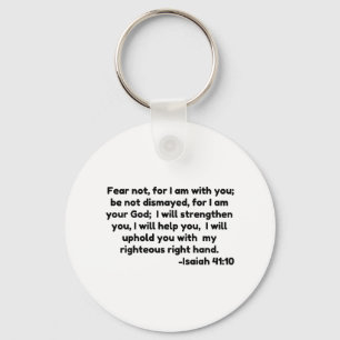 Llavero no temáis, porque estoy contigo;  no te desmayes, 