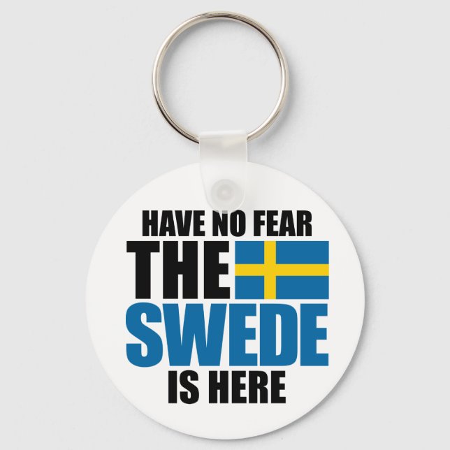 Llavero No Tengan Miedo, El Sueco Está Aquí (Anverso)