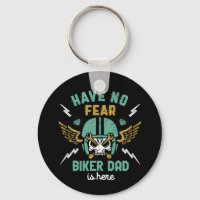 No tengas miedo de que papá en bicicleta esté aquí