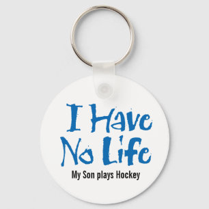Llavero No tengo ninguna vida (el hockey)