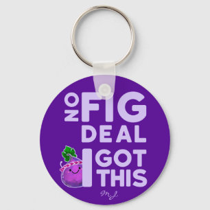 Llavero ¡No Tengo Un Acuerdo De Fig! - Fig Pun