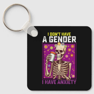 Llavero No tengo un sexo Tengo ansiedad no binaria
