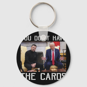 Llavero No Tienes Las Cartas Presidente Donald Trump