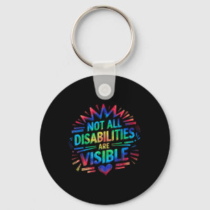 Llavero No Todas Las Discapacidades Son Visibles Cool Disc