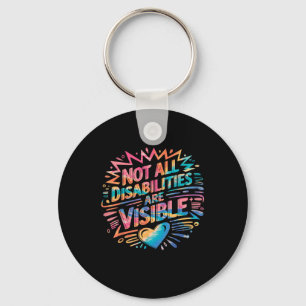 Llavero No Todas Las Discapacidades Son Visibles Cool Disc