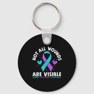 Llavero No todas las heridas son visibles Conciencia suici