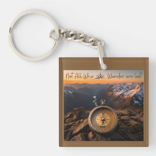 Llavero No todos los que se pierden son claves perdidos (Frente)