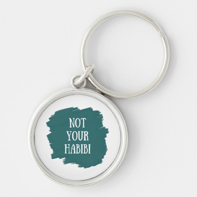 Llavero No tu Habibi (Frente)