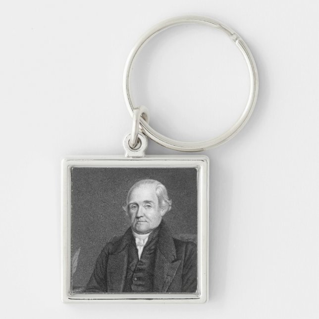 Llavero Noah Webster grabó por G. Parker (Frente)