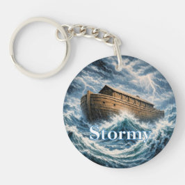 Llavero Noah's Ark Customizable Keychain