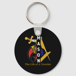 Llavero Noble Shriner Mason La Vida Del Viajero Freemason
