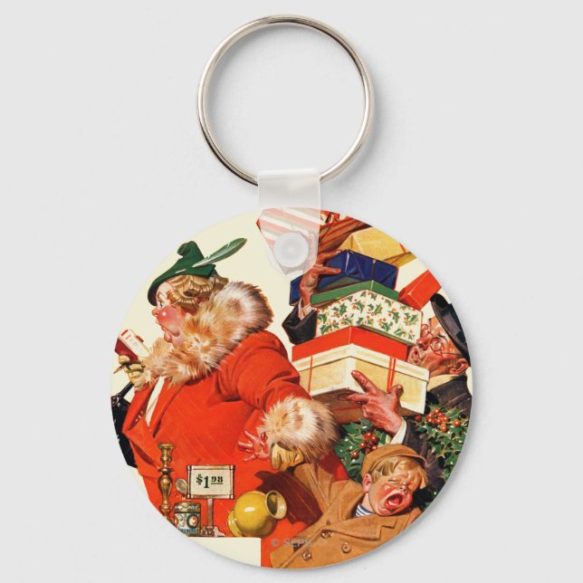 Llavero Noche antes de los Navidades (Anverso)