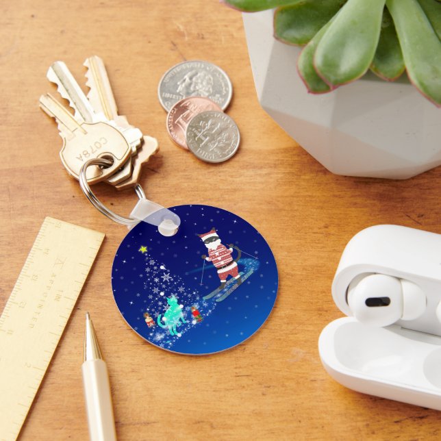 Llavero Noche Calentadora del Corazón de Santa (Escritorio )