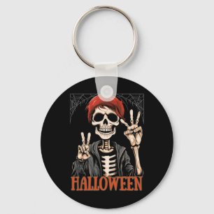 Llavero Noche Del Skeleton Apocalypse En Halloween Diverti