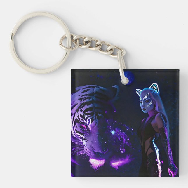 Llavero Noche del tigre (Frente)