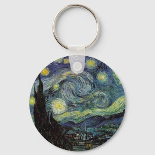 Llavero noche estrellada, 1889, Vincent van Gogh