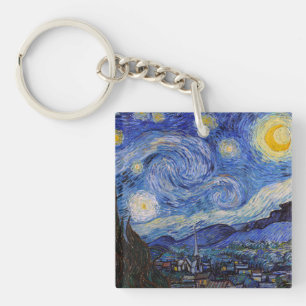 Llavero Noche estrellada: Saint Remy de Vincent Van Gogh