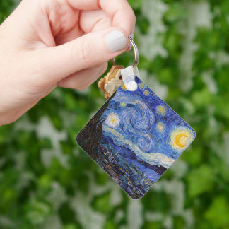 Llavero Noche estrellada: Saint Remy de Vincent Van Gogh