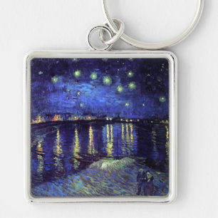 Llavero Noche estrellada sobre el Ródano 1890. Vincent van