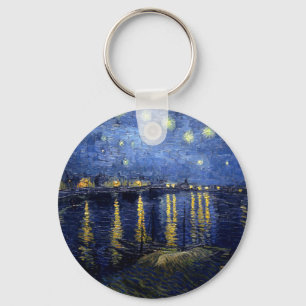 Llavero Noche Van Gogh Starry Sobre Rhone