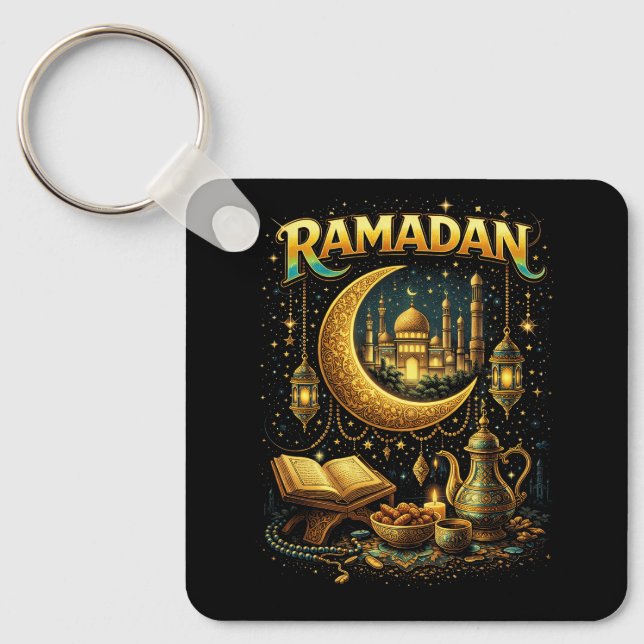 Llavero Noches doradas de Ramadán (Anverso)