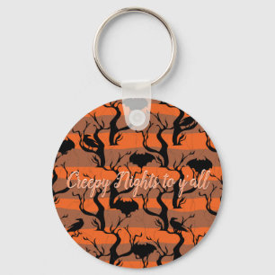 Llavero Noches espeluznantes para el tema Keychain_naranja