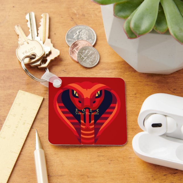 Llavero Nochevieja de Año Nuevo Chino 2025 BSqK01 (Escritorio )