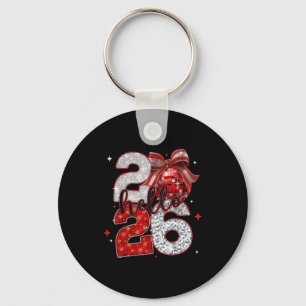Llavero Nochevieja de moda Hola 2026 Feliz Año Nuevo Fa