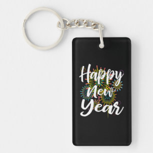 Llavero Nochevieja Feliz Año Nuevo 2024