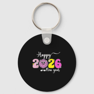 Llavero Nochevieja Hola 2026 Feliz Año Nuevo 2026 Disco
