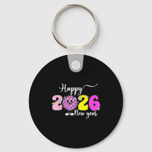 Llavero Nochevieja Hola 2026 Feliz Año Nuevo 2026 Disco